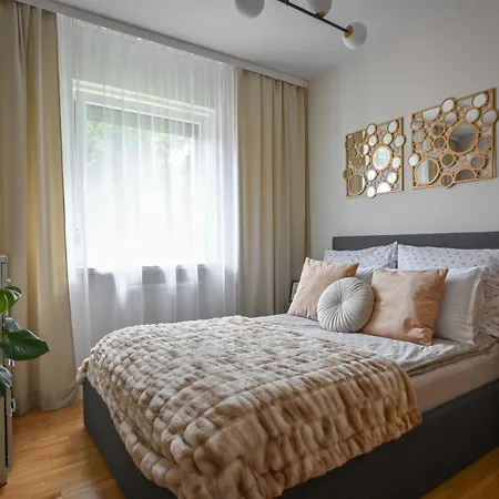 Malinowelove Aircon, 3 Rooms, Parking, Ogrod Daire Krakow