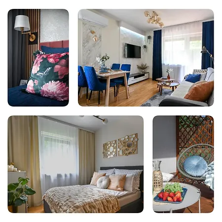 Malinowelove Aircon, 3 Rooms, Parking, Ogrod Daire Krakow