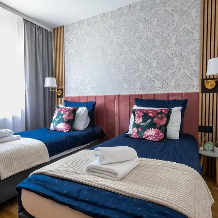 Daire Malinowelove Aircon, 3 Rooms, Parking, Ogrod Krakow