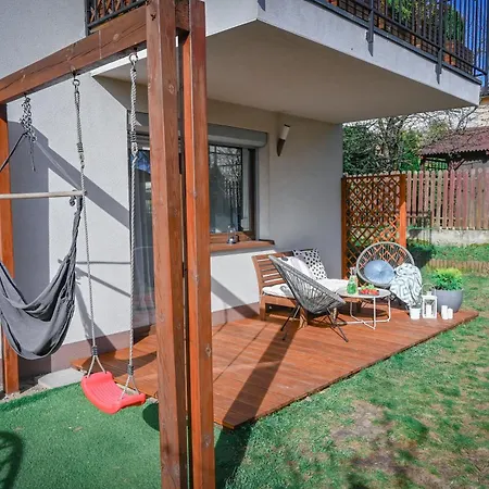 Malinowelove Aircon, 3 Rooms, Parking, Ogród * Cracovia