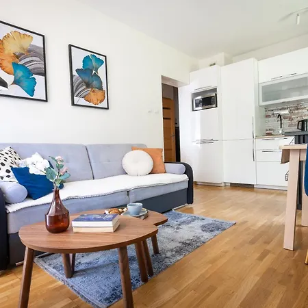 Malinowelove Aircon, 3 Rooms, Parking, Ogrod Апартаменты *